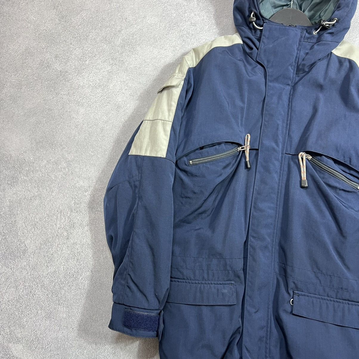 Napapijri Vintage Napapijri Cordura Parka – Navy Blue💙 Archive Hype Size US M / EU 48-50 / 2 - 4 Thumbnail