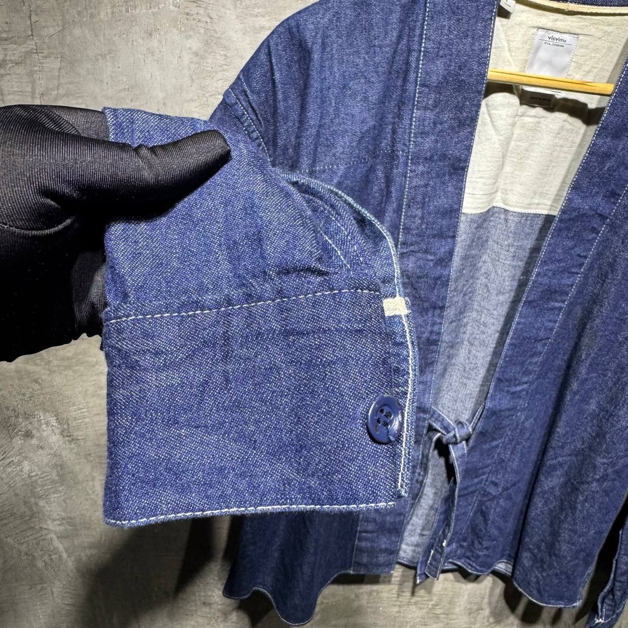 Visvim Visvim Lhamo Kimono Denim shirt Size US M / EU 48-50 / 2 - 8 Thumbnail