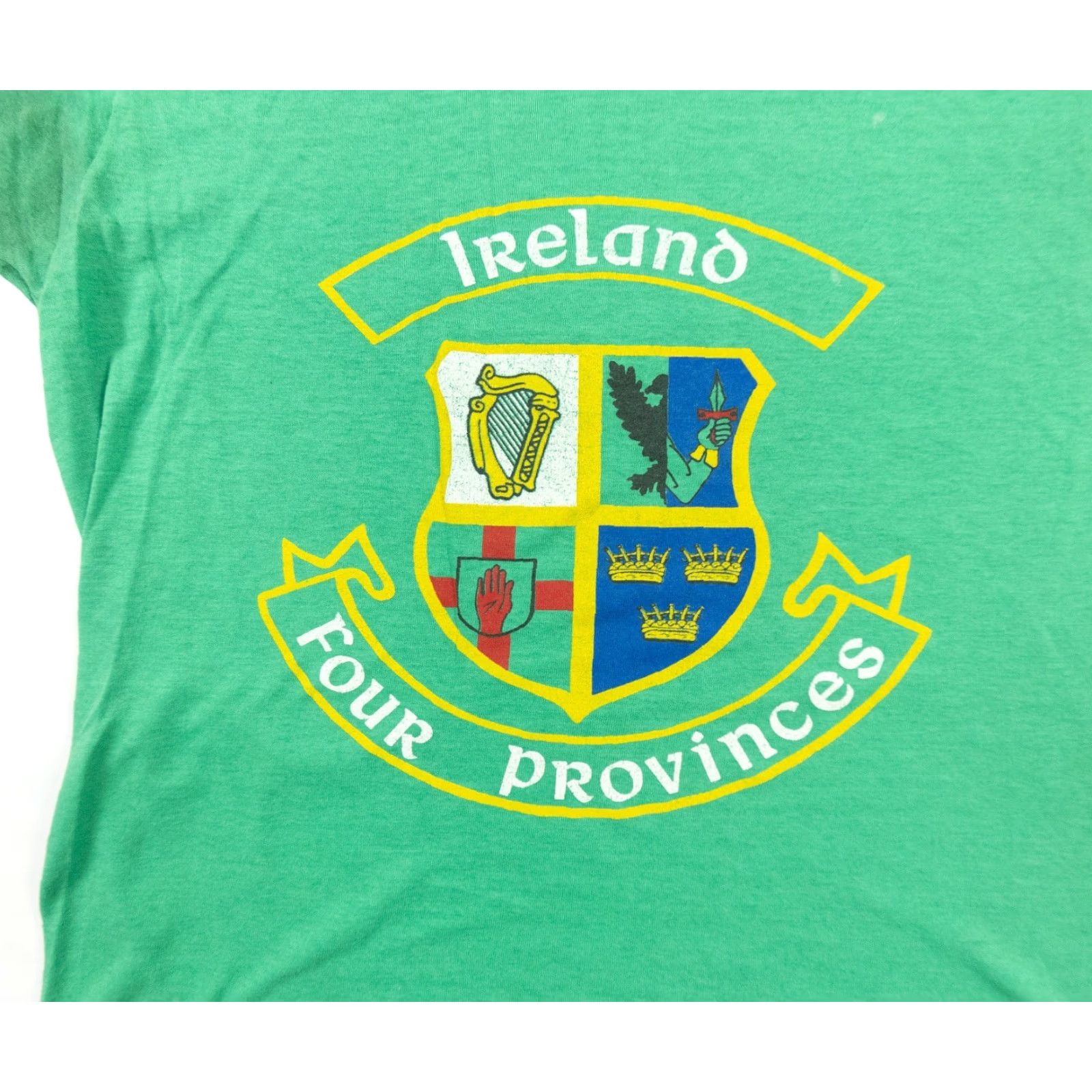 Vintage VINTAGE Ireland Shirt Small Green 90's Four Province VTG Tee Shirt T-Shirt Unisex Adults Mens Womens Size US S / EU 44-46 / 1 - 2 Thumbnail