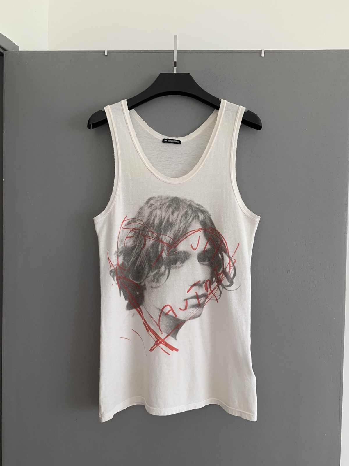 【希少/名作】Ann Demeulemeester 2004SS タンクトップ S/S 2005 Ann Demeulemeester Tank Top