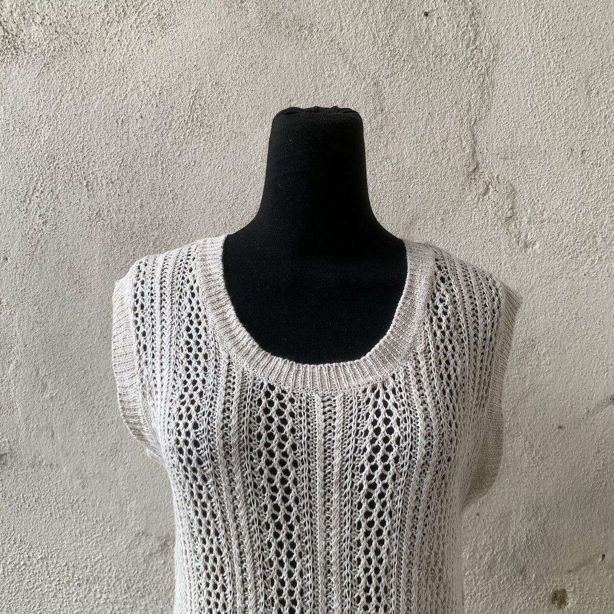 GOA Natural Vintage Goa Avant Garde Design Sleeveles Knitwear Size US S / EU 44-46 / 1 - 2 Thumbnail