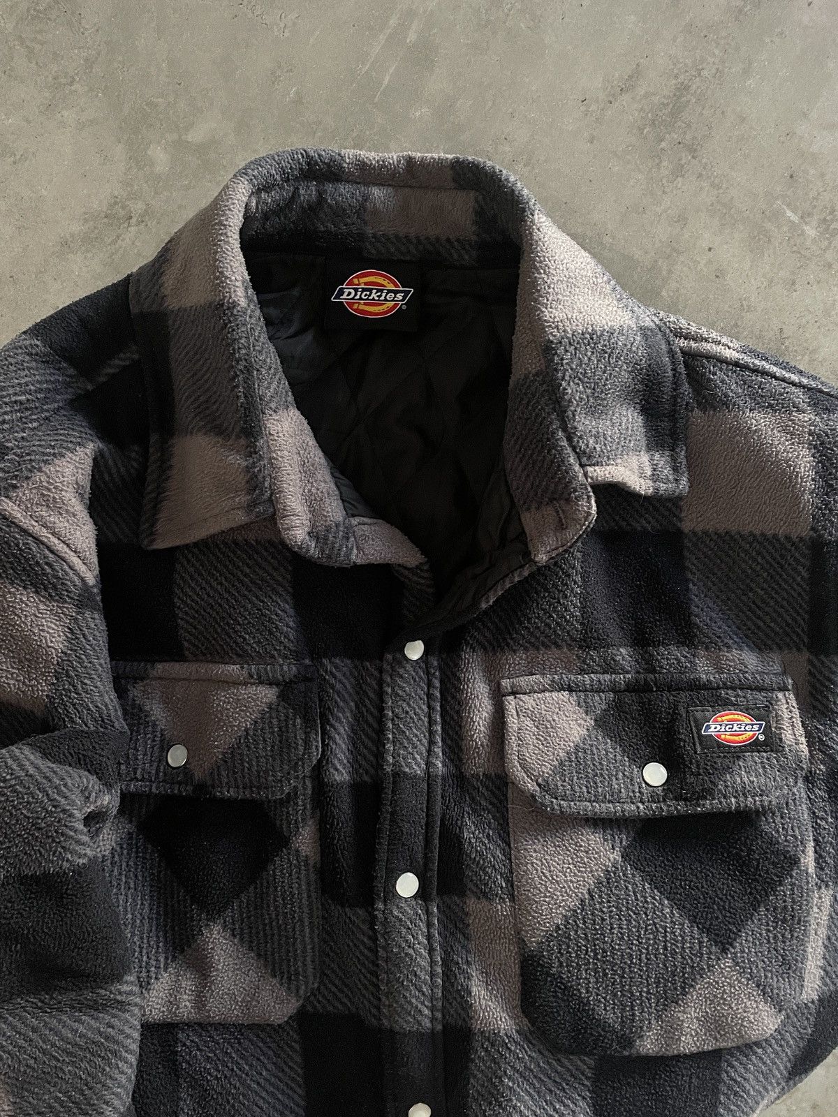 Dickies × Vintage Vintage Dickies fleece shirt Size US L / EU 52-54 / 3 - 5 Thumbnail