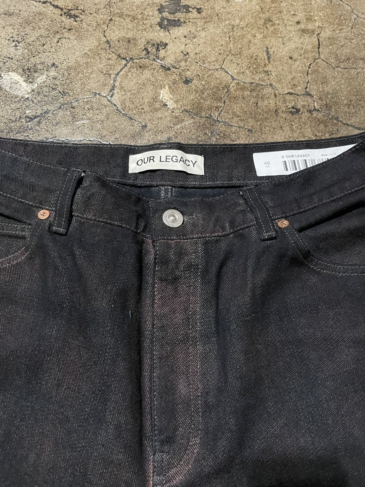 Our Legacy Our Legacy Vast Denim Plaid Size US 30 / EU 46 - 2 Thumbnail