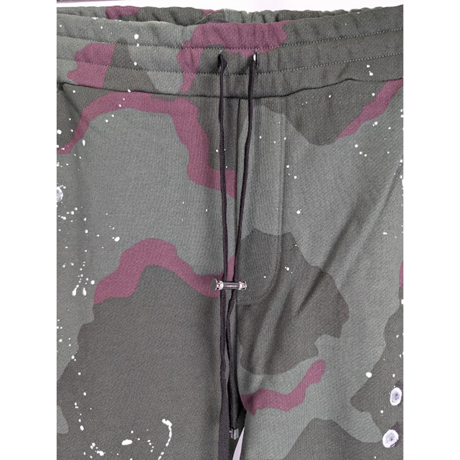 Amiri o1rshd1 Army Logo Sweatpant in Camo Size US 30 / EU 46 - 7 Thumbnail