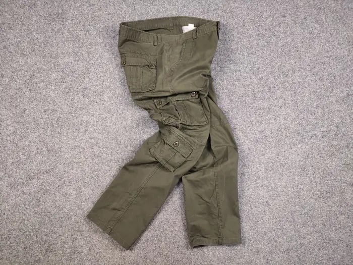 Japanese Brand Vintage Japanese Multi Pocket Cargo Pants Y2K Travis Style Size US 36 / EU 52 - 8 Thumbnail