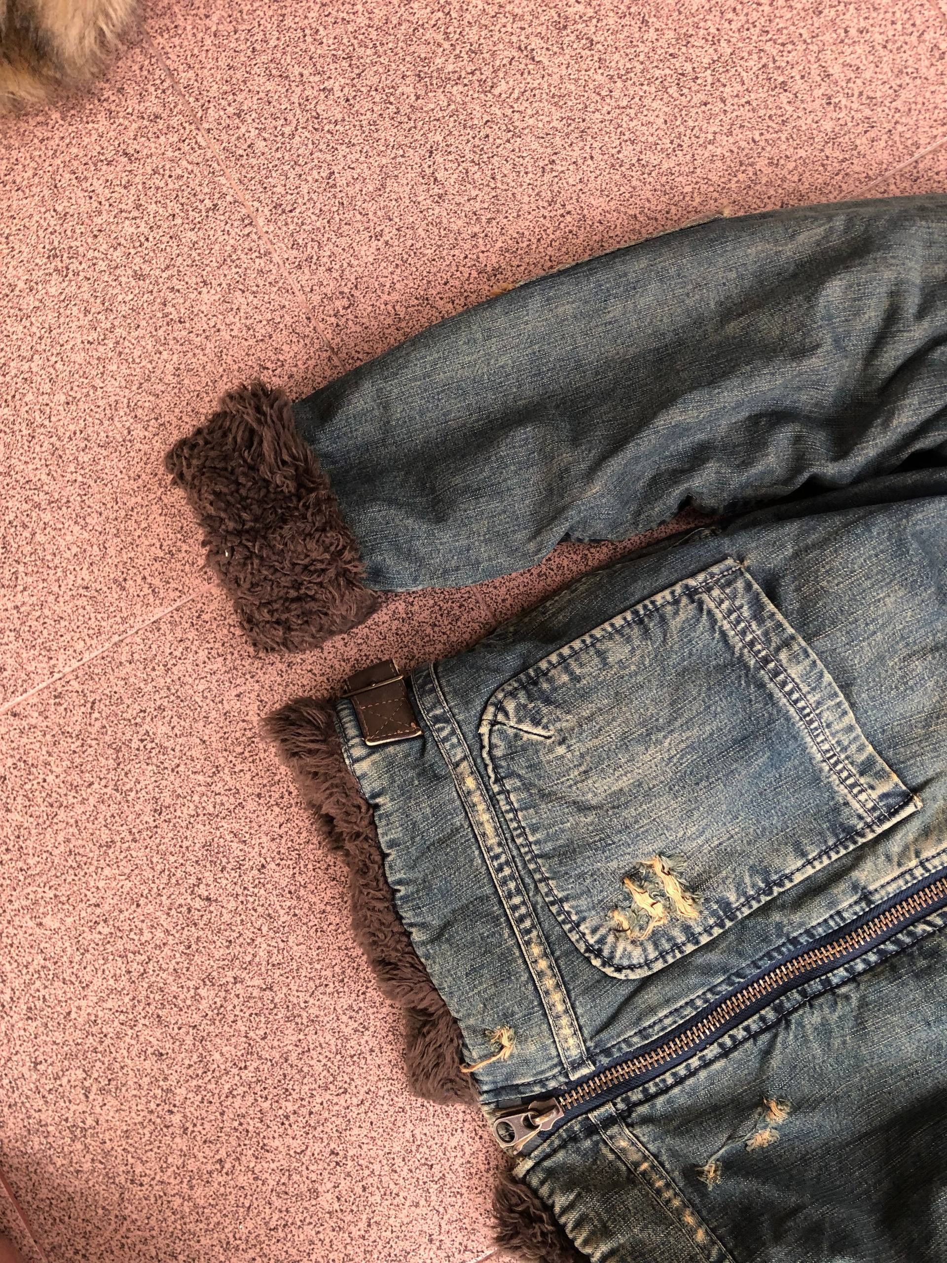 Japanese Brand Johnbull B-3 Distressed Jeans Size US L / EU 52-54 / 3 - 4 Thumbnail