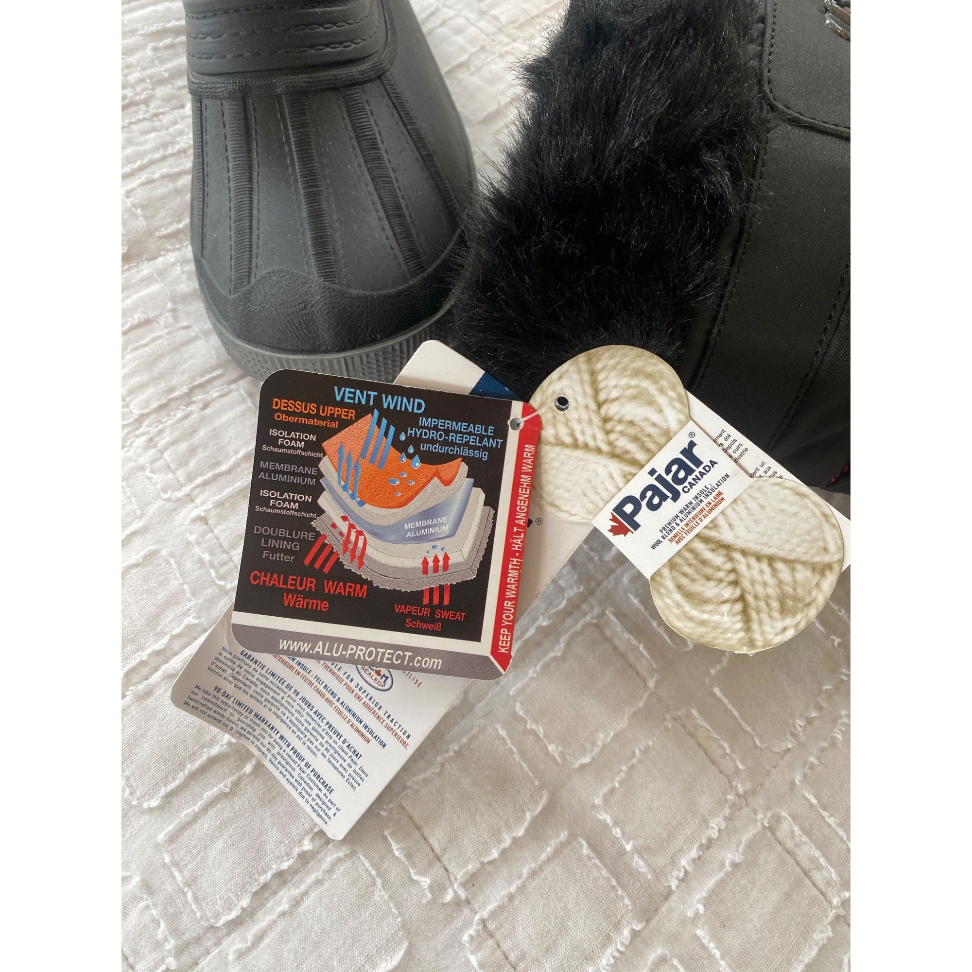 Pajar NWT PAJAR Doris Faux Fur-Lined Winter Boots Women’s 9 -40F Size US 9 / IT 39 - 12 Thumbnail