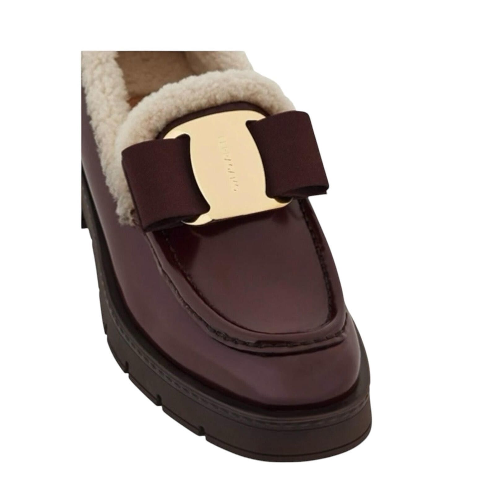 Salvatore Ferragamo Ferragamo Merino Vara Bow Loafer Size ONE SIZE - 4 Thumbnail