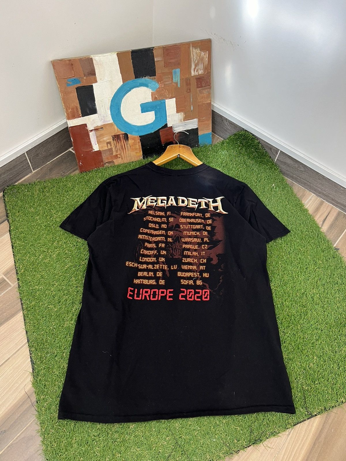 Band Tees × Gildan × Megadeth T-shirt Megadeth 2020 Size US XL / EU 56 / 4 - 8 Thumbnail