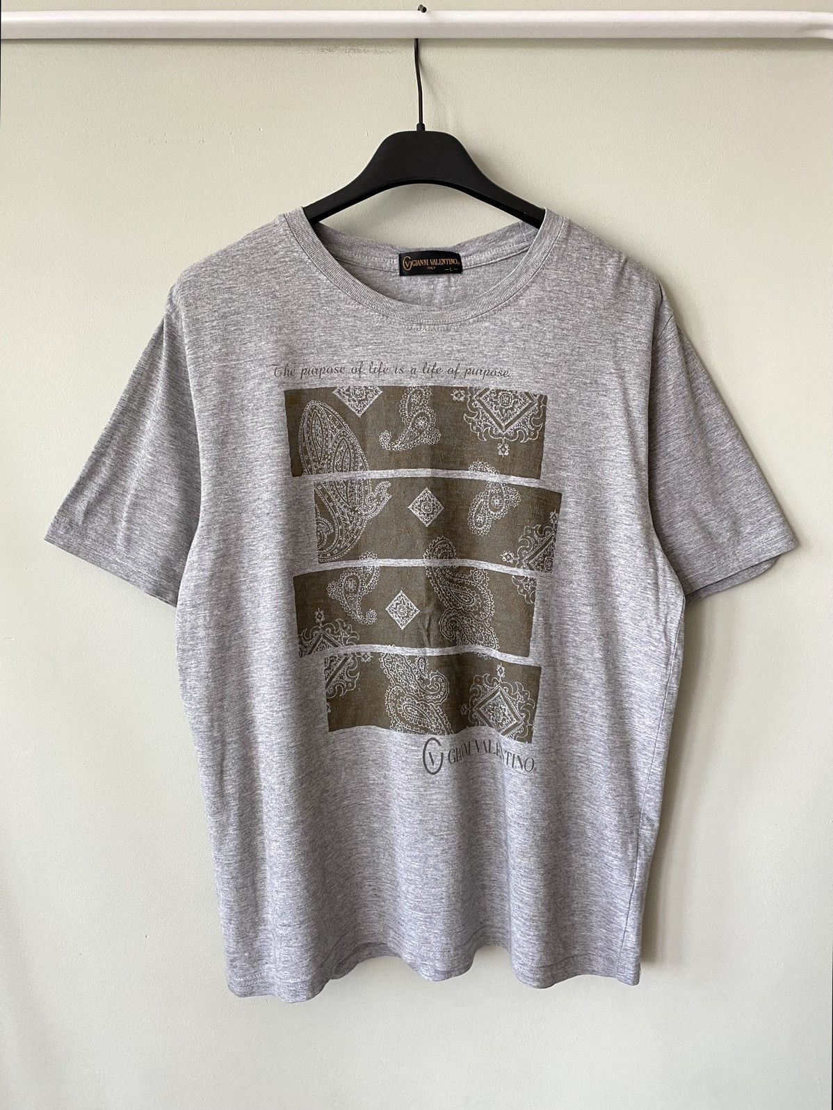 Gianni Valentino Y2K Gianni Valentino vintage graphic t shirt Size US L / EU 52-54 / 3 - 1 Thumbnail