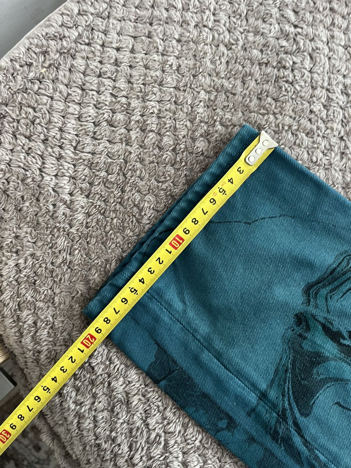 Acne Studios Acne Studios 1996 Swirl Ocean Blue Jeans 29/30 Size US 30 / EU 46 - 13 Thumbnail