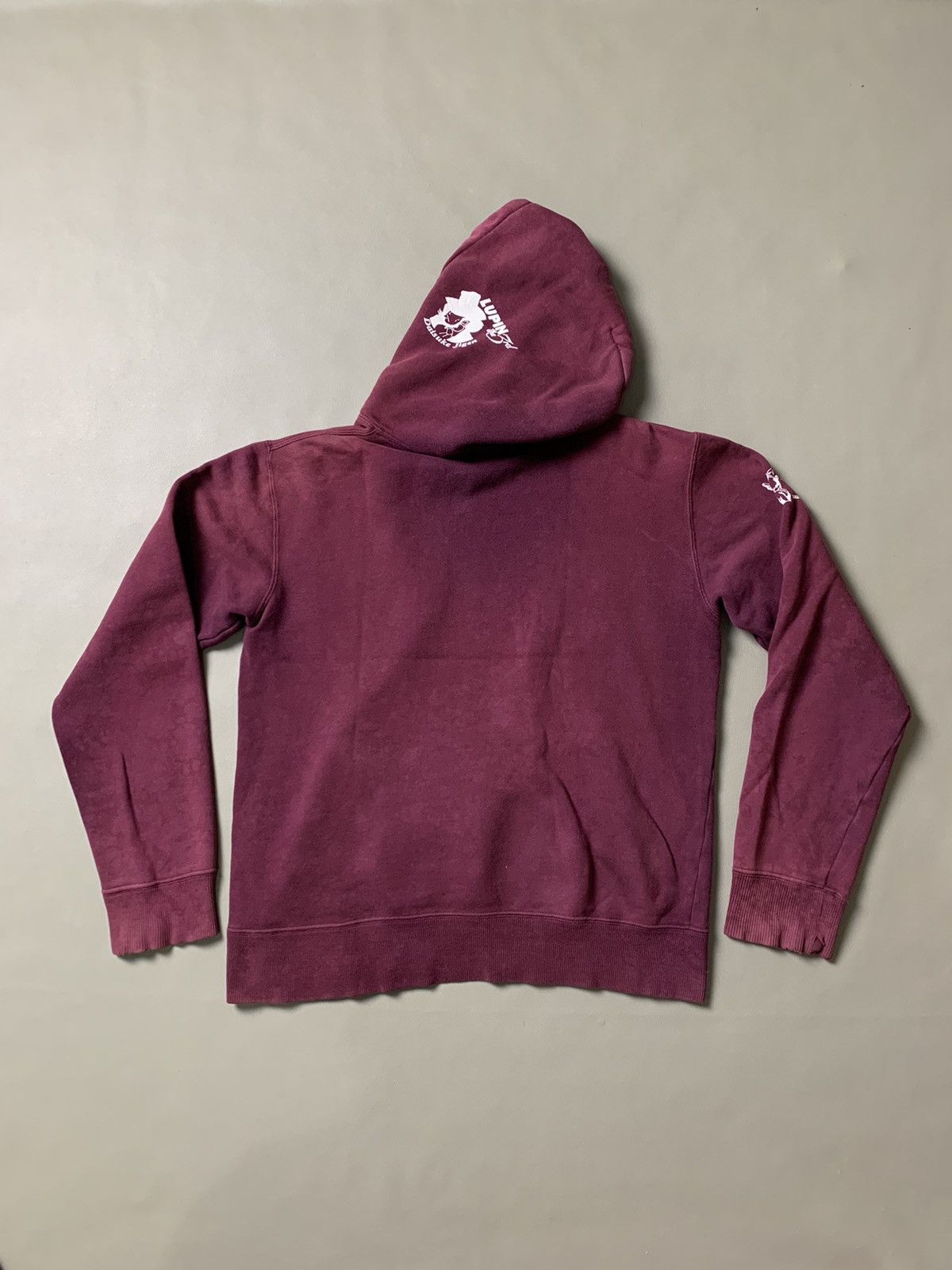 Anime × Japanese Brand × Takeo Kikuchi Lupin The 3rd x Takeo Kikuchi Hoodie Distressed Size US M / EU 48-50 / 2 - 5 Thumbnail