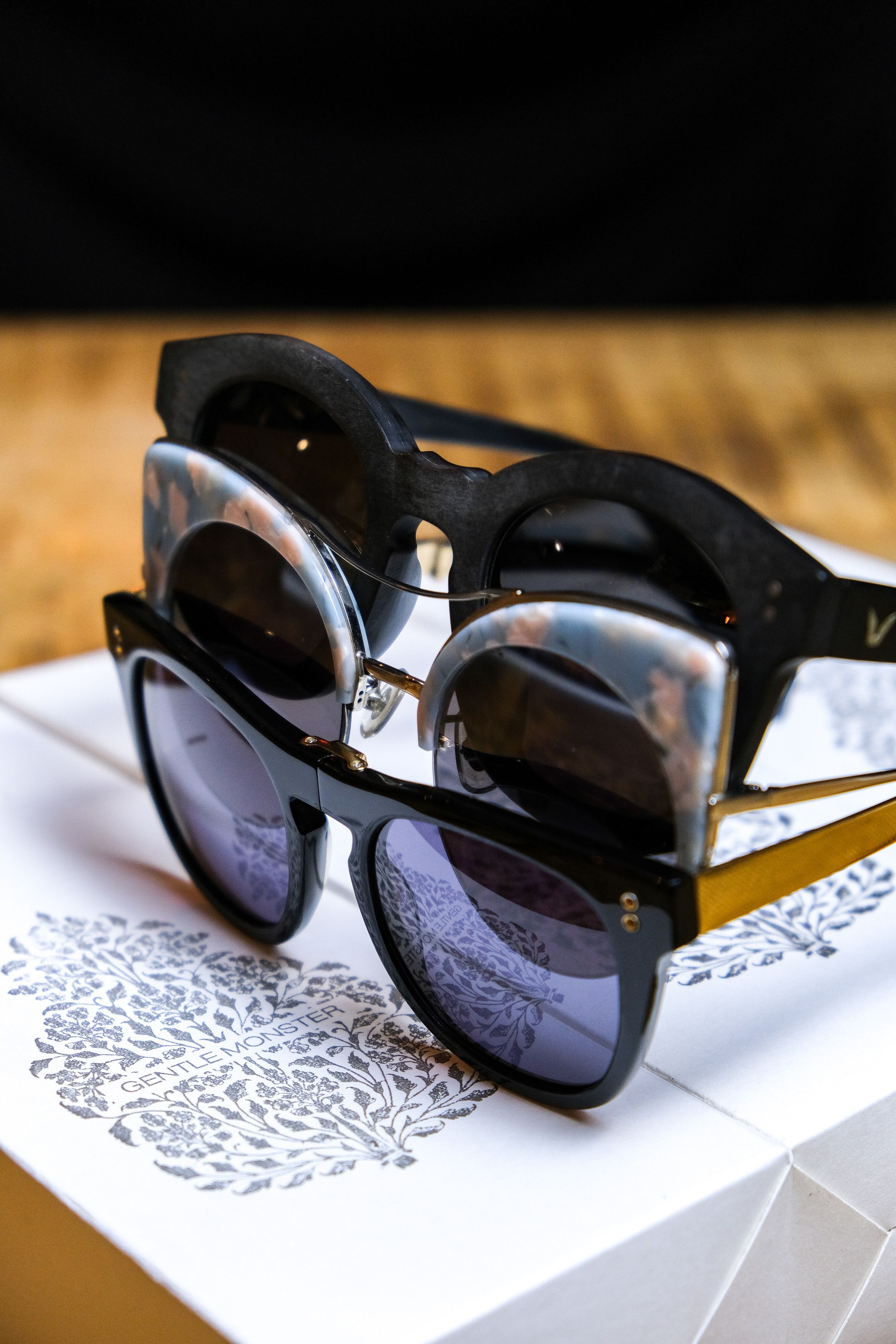 Gentle Monster Gentle Monster 15S/S Pieta Horn Sunglasses Size ONE SIZE - 3 Thumbnail