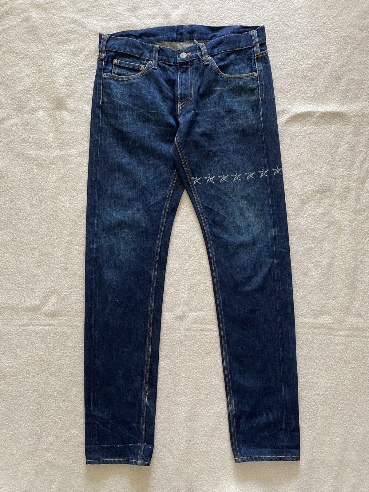 Boycott × Japanese Brand × Vintage Vintage Boycott Star Selvedge Denim W33 Size US 33 - 1 Thumbnail