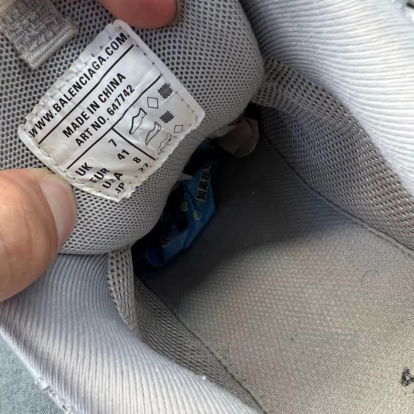 Balenciaga Balenciaga Track Gray Size 41 Second-Hand. Size US 8 / EU 41 - 8 Thumbnail