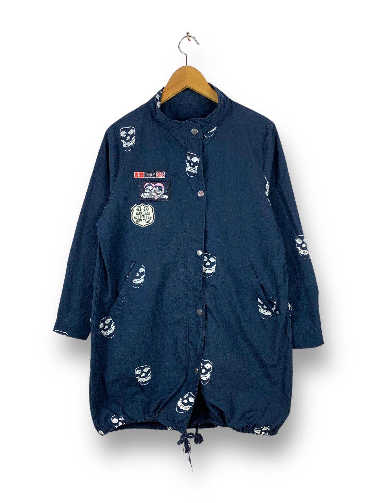 Misfits Rare! Misfits Punk Custom Parka Style Light Jacket Size US M / EU 48-50 / 2 - 1 Thumbnail