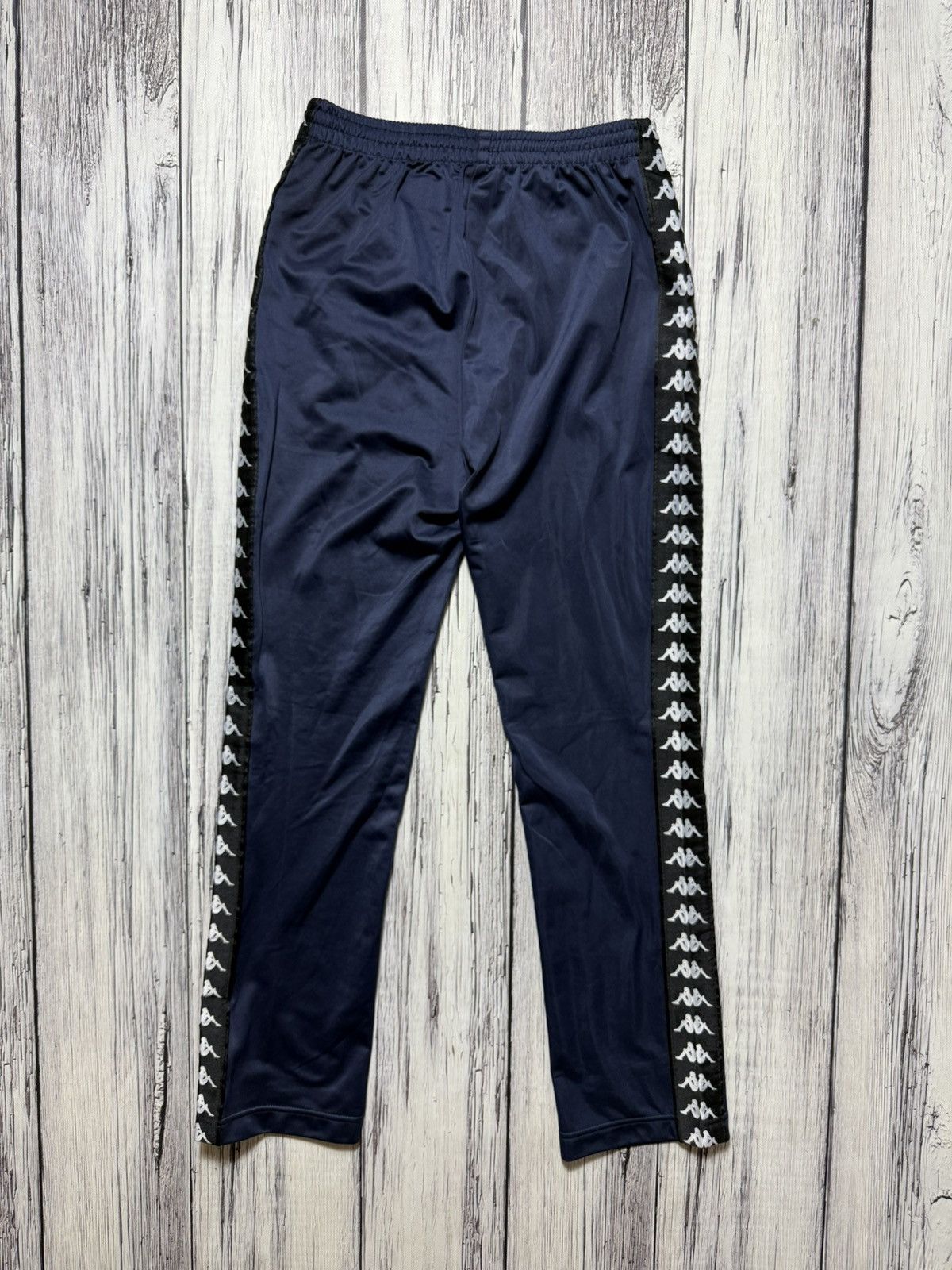 Kappa Kappa Track Pants Original Blue Size M Side Stripe Size US 32 / EU 48 - 3 Thumbnail