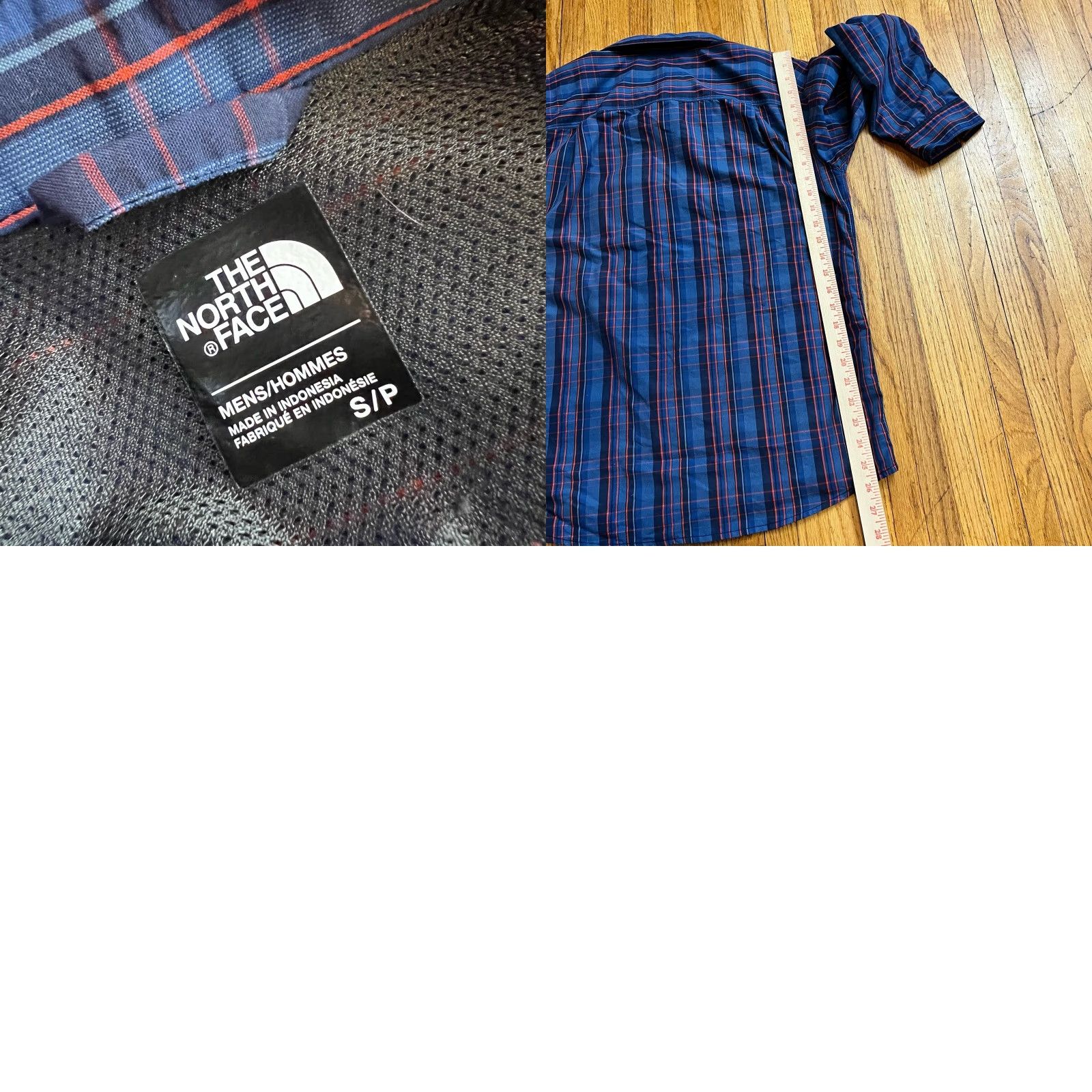 The North Face The North Face Shirt Mens Small Long Sleeve Plaid Button Performance Blue Mens S Long Sleeve Button-Up Shirt Blue Size US S / EU 44-46 / 1 - 8 Thumbnail