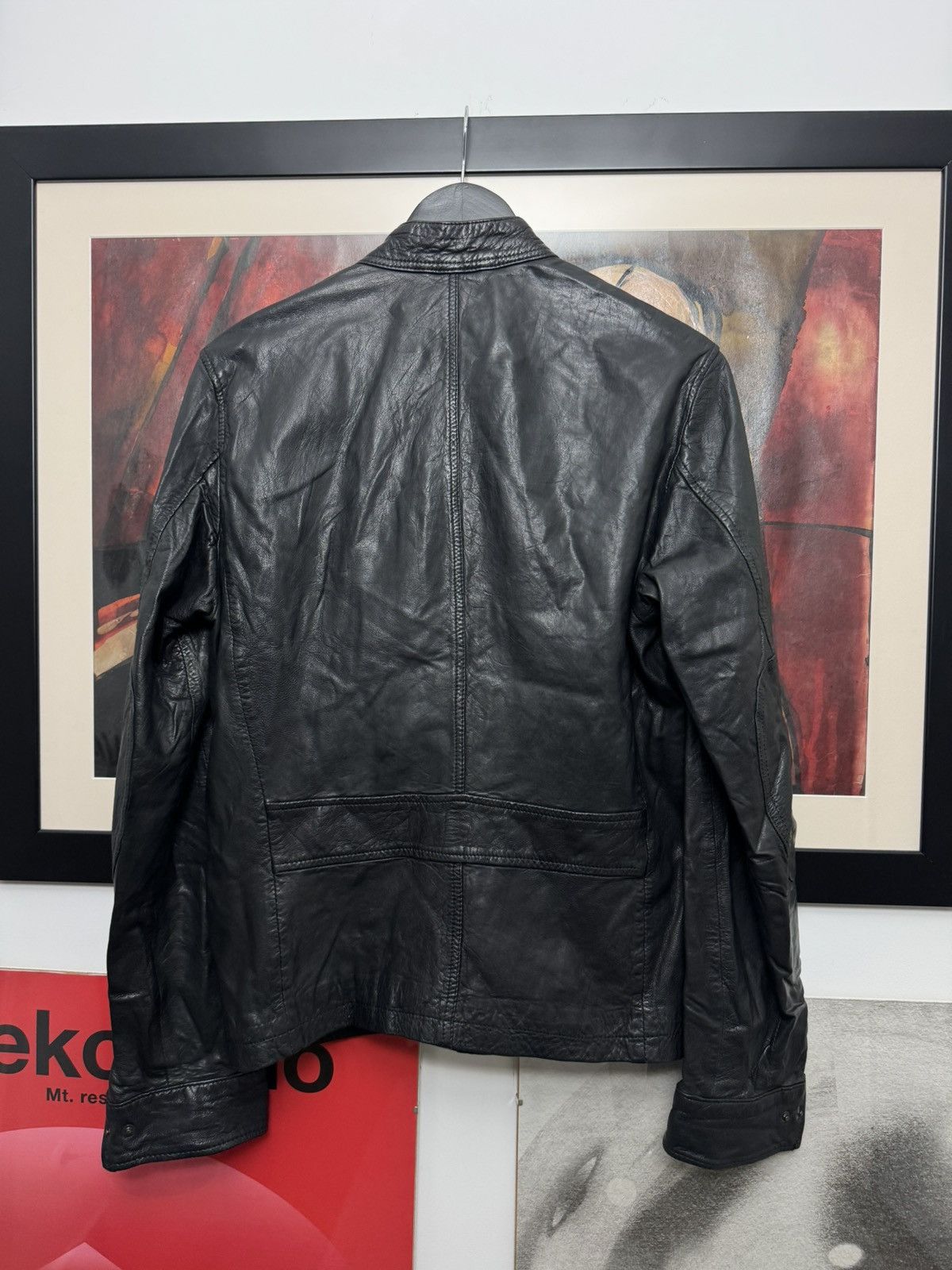 Jimmy Choo Jimmy Choo H&m Leather Jacket Multipocket Luxury Collab Rare Size US S / EU 44-46 / 1 - 2 Thumbnail