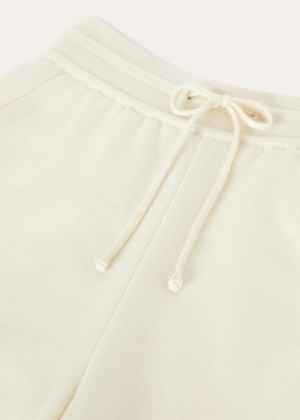 Loro Piana o1srvl11e1024 Cocooning Sweatpant in Ivory Size 26" / US 2 / IT 38 - 3 Thumbnail