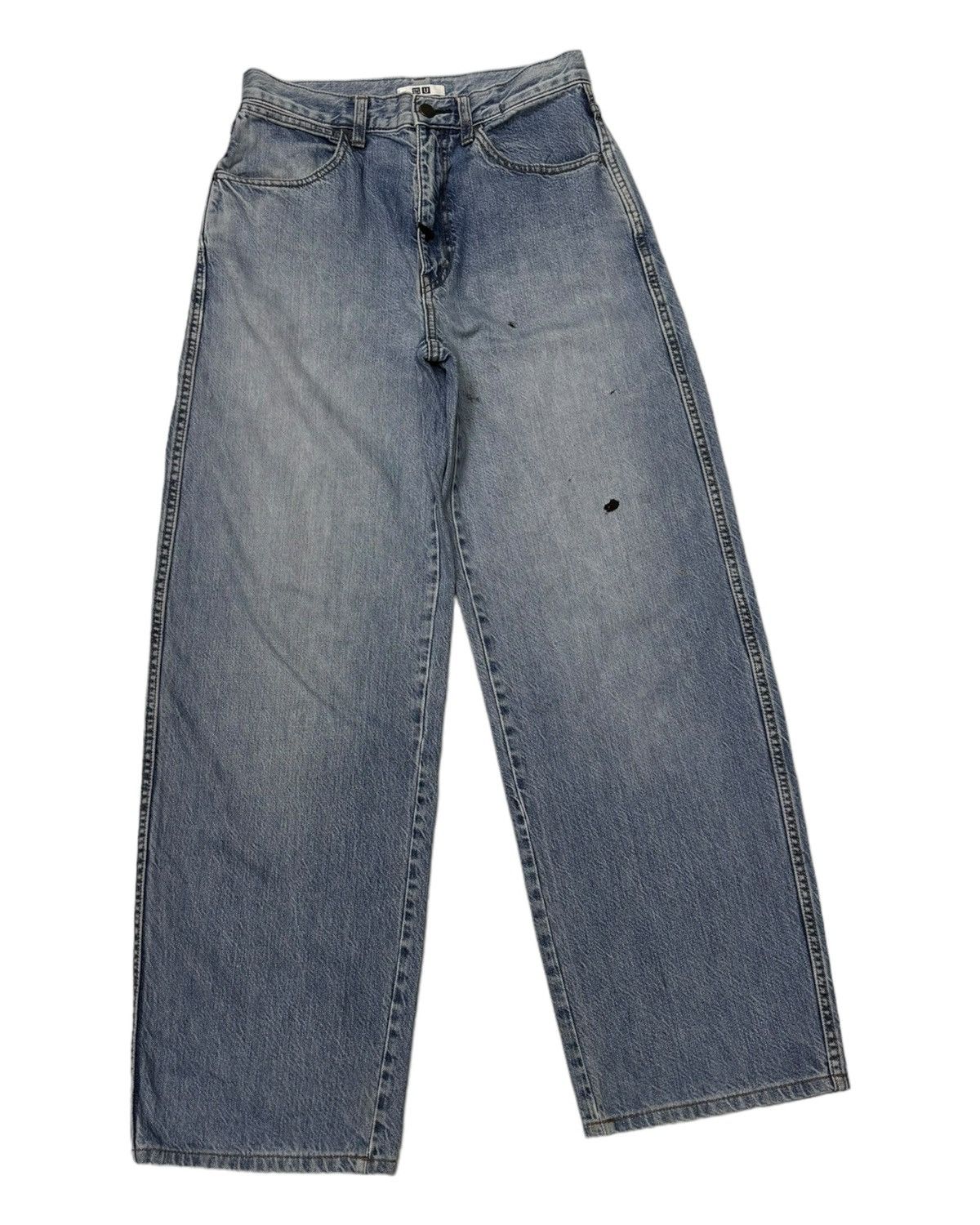 Undercover × Uniqlo VINTAGE UNIQLO U WIDE BAGGY JEANS Size US 27 - 3 Thumbnail