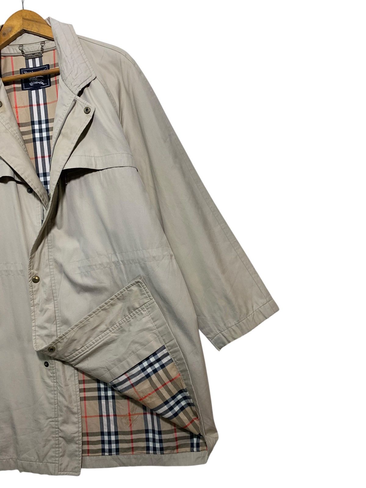 Burberry × Burberry Prorsum 🔥VTG BURBERRY NOVACHECK DRAWSTRING JACKETS Size US L / EU 52-54 / 3 - 3 Thumbnail