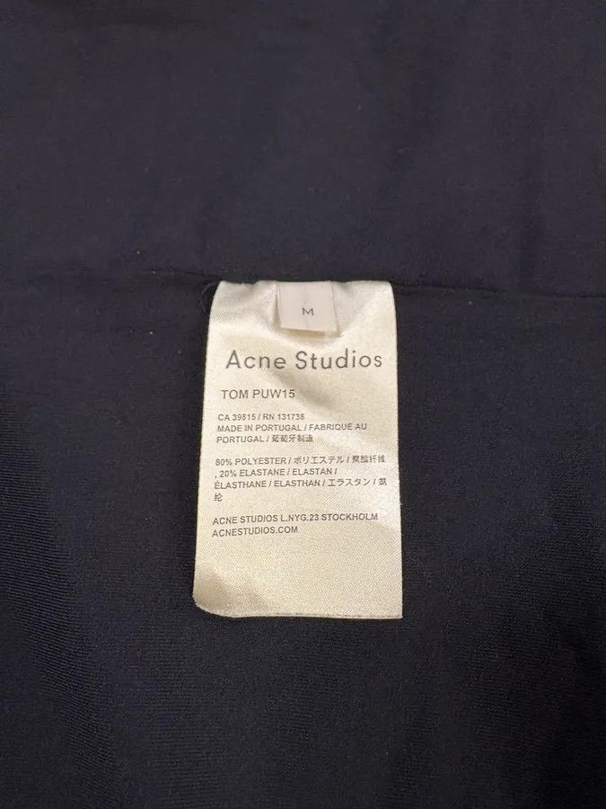 Acne Studios AW2015 Acne Studios Light Black Bomber Jacket Size US M / EU 48-50 / 2 - 10 Thumbnail