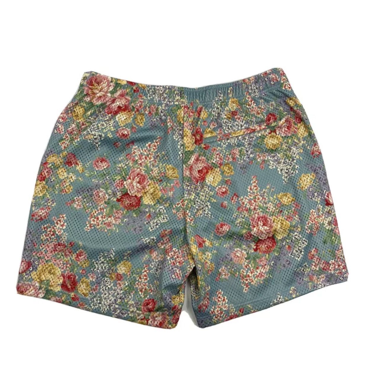 John Elliott FLOWER PRINT MESH SHORTS Size US 36 / EU 52 - 2 Thumbnail