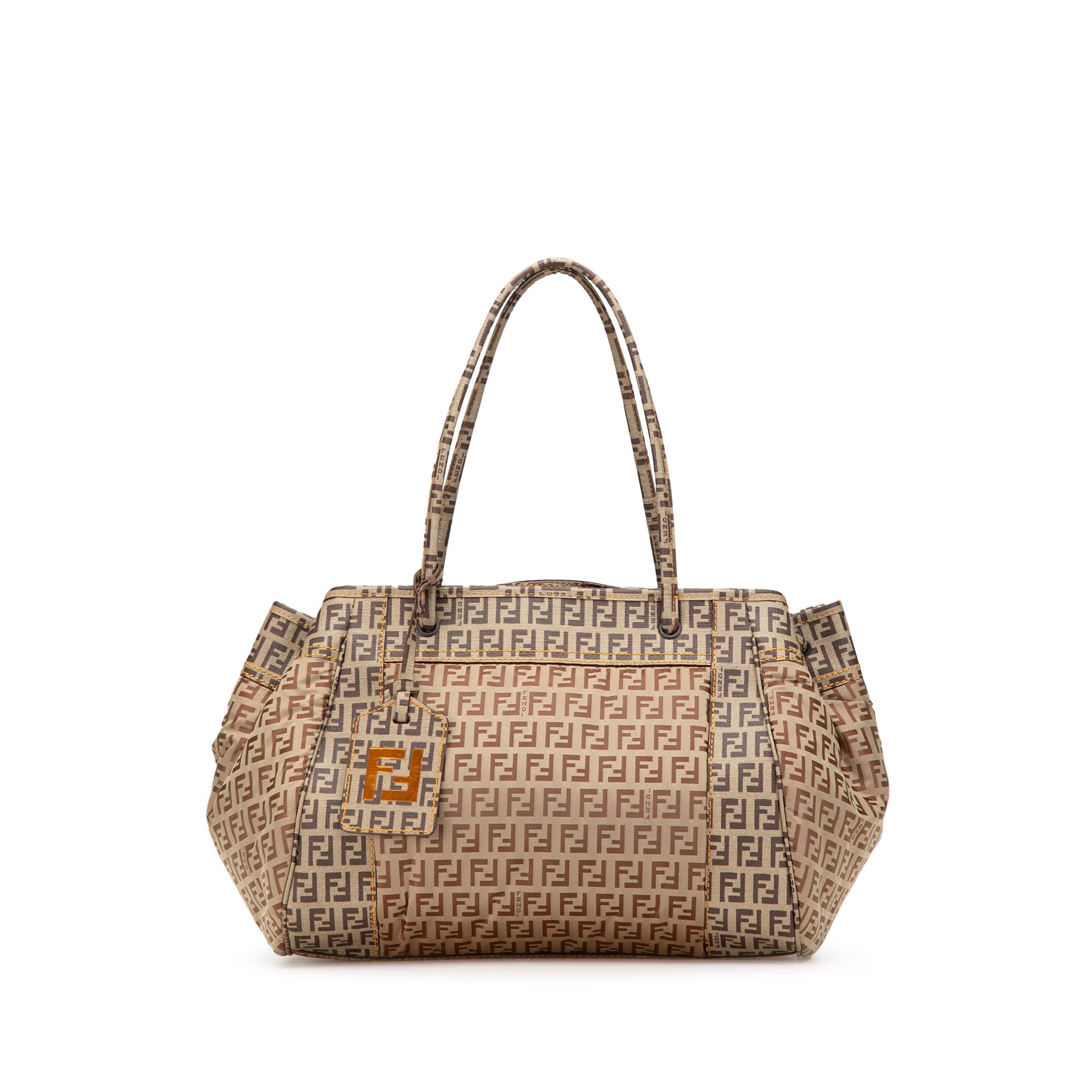 Fendi Fendi Zucchino Nylon and Spalmati Grande Pillow Tote Size ONE SIZE - 1 Thumbnail