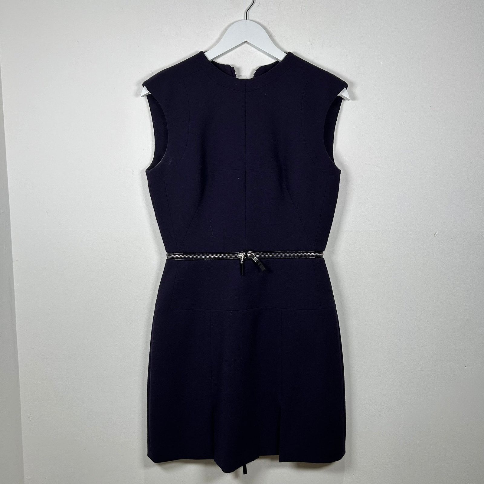 Alexander McQueen Alexander McQueen Purple 4-Zip Dress Size 42 Size M / US 6-8 / IT 42-44 - 1 Thumbnail