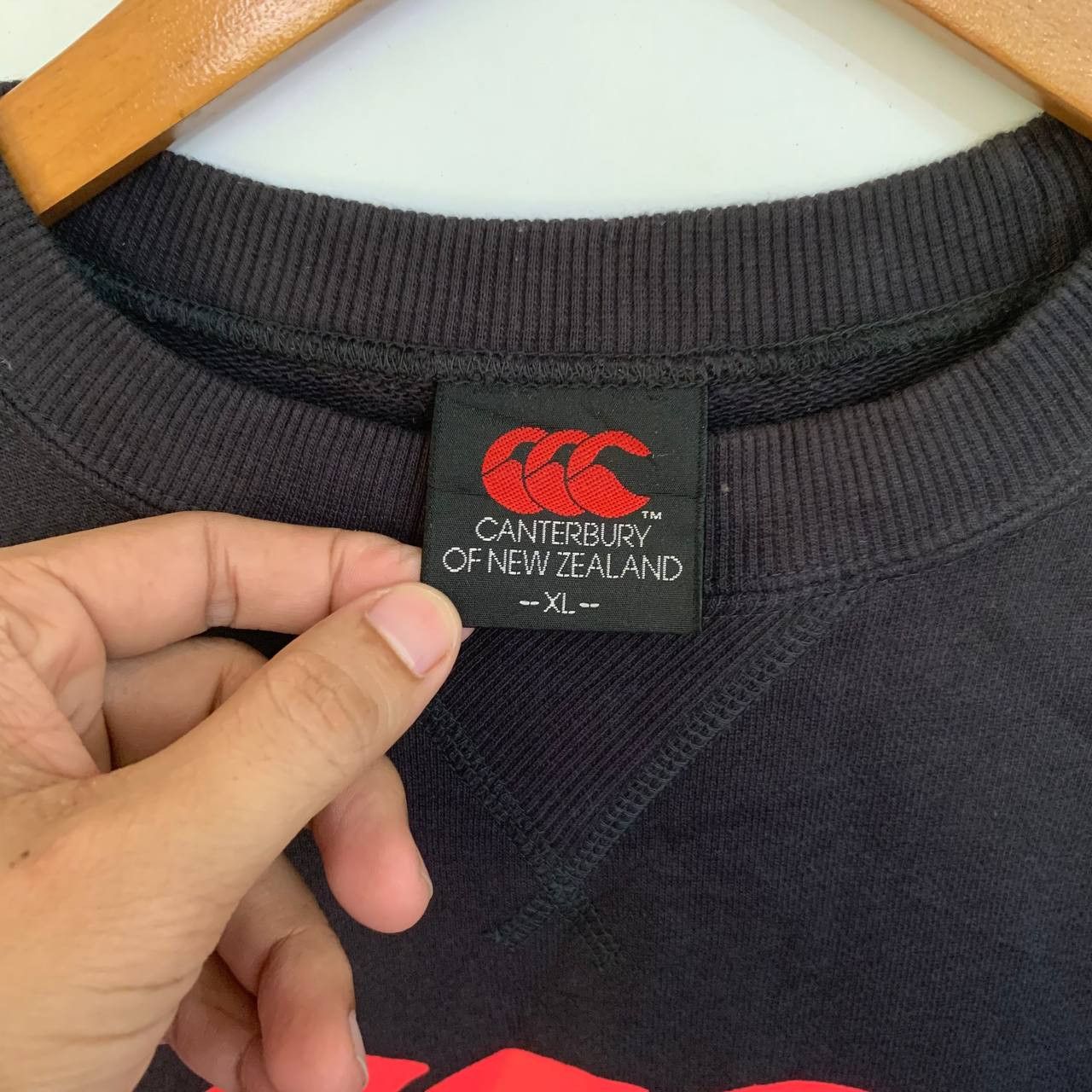 Canterbury of New Zealand Vintage Canterbury Sweatshirt Spell Out Large Size US L / EU 52-54 / 3 - 3 Thumbnail
