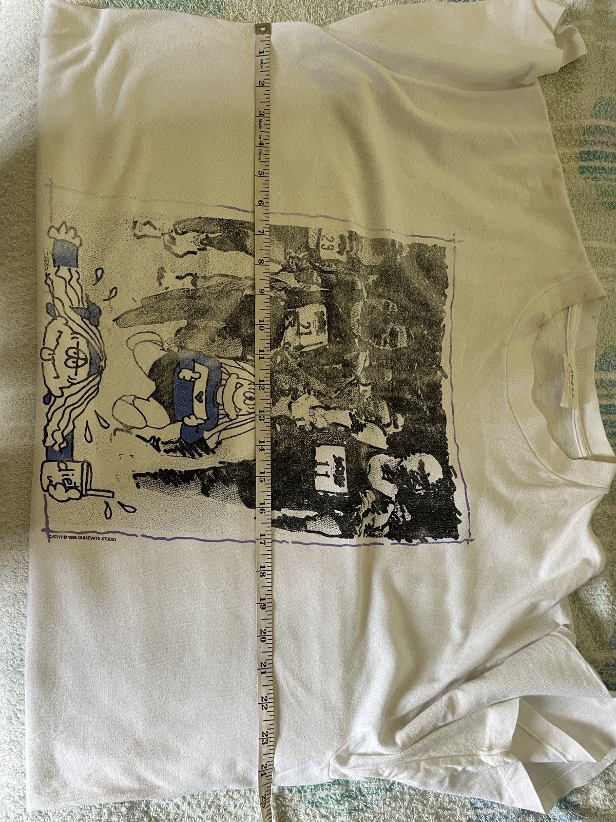 Vintage Vintage Comic American Gag Cathy Cartoon Movie Size US XL / EU 56 / 4 - 11 Thumbnail