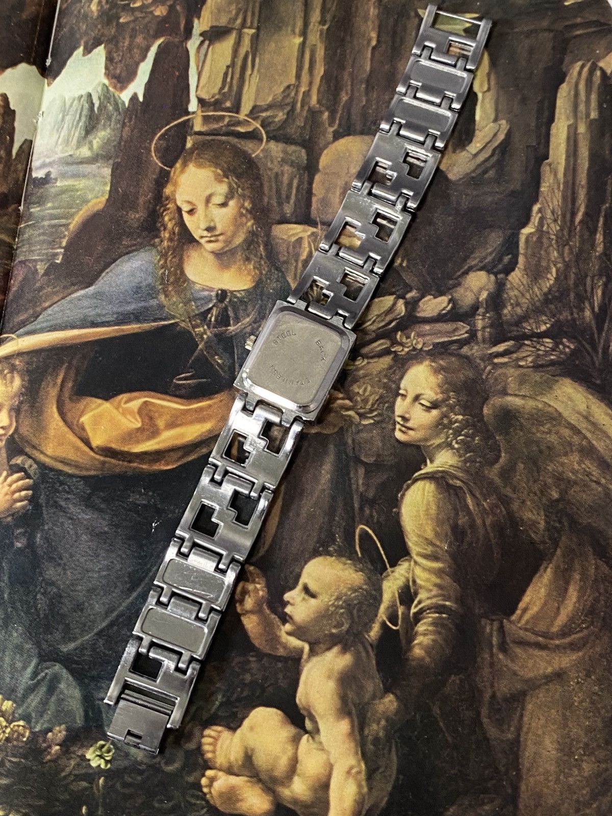 Japanese Brand Futuristic Art Deco Vintage Wristwatch RARE Retro Size ONE SIZE - 3 Thumbnail