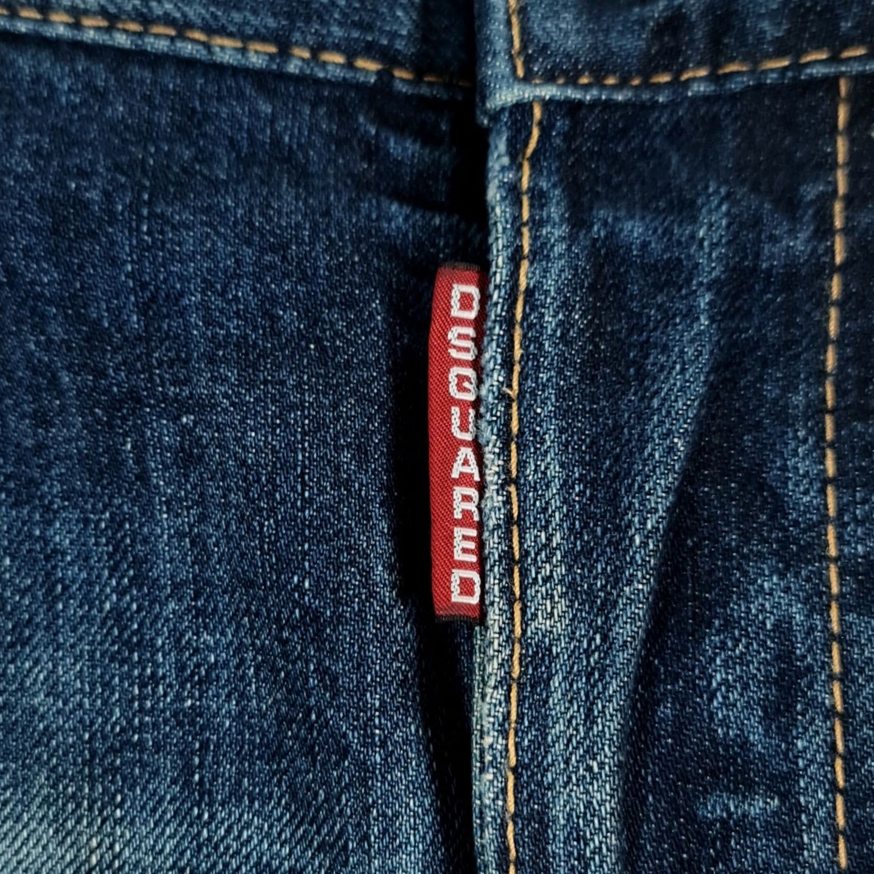 Dsquared2 Dsquared2 Jeans Blue 44 Kenny Twist Distressed Denim 5-Pocket Button Fly Jeans Mens Size US 44 / EU 60 - 4 Thumbnail