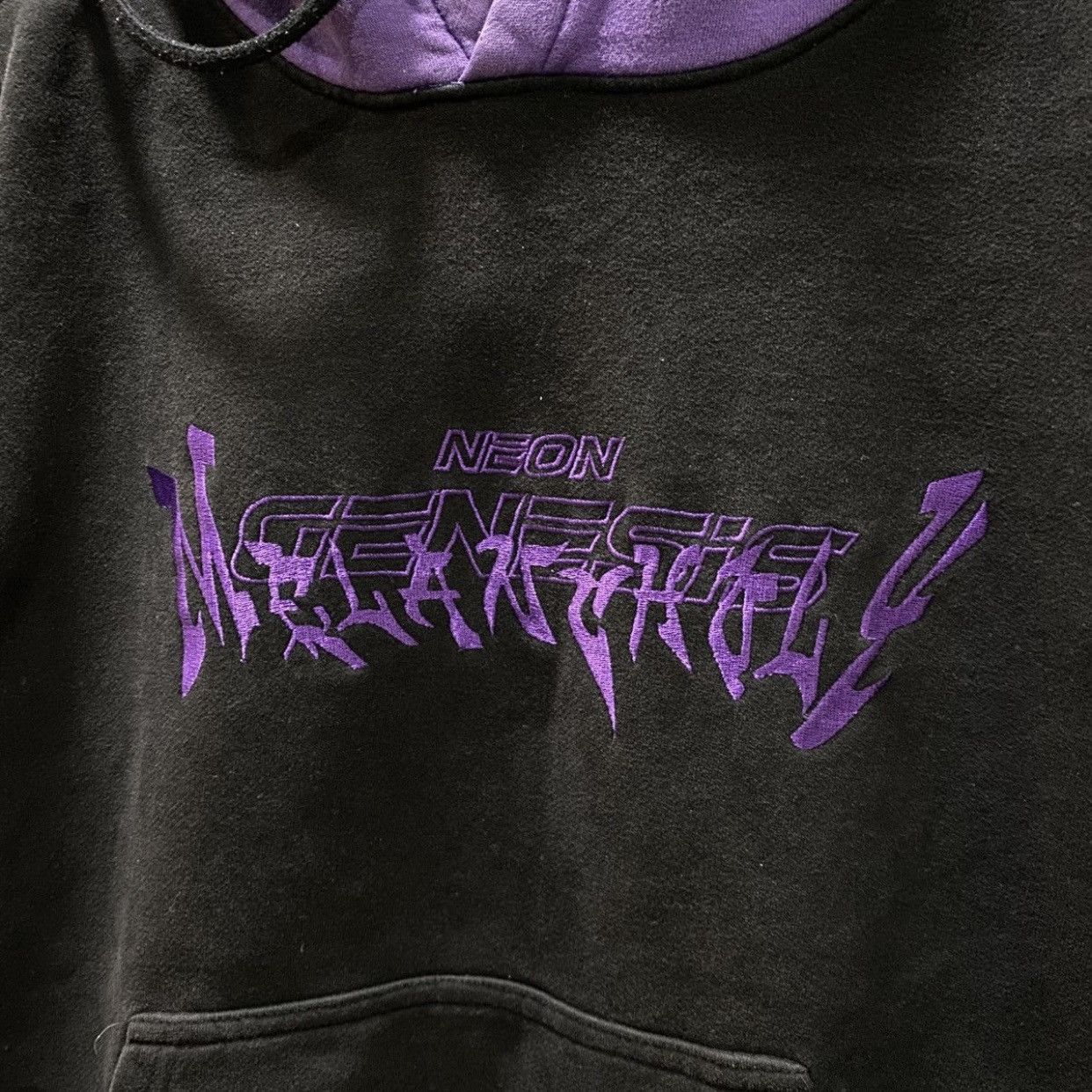 Anime UNGLAYER Neon Genesis Melancholy Two-Tone Anime Hoodie Size US S / EU 44-46 / 1 - 5 Thumbnail