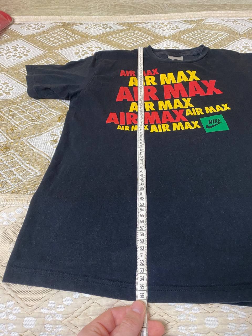 Nike 🔥 90s Nike Air Max Swoosh Vintage Logo T Shirt Court TN Y2K Size US M / EU 48-50 / 2 - 8 Thumbnail