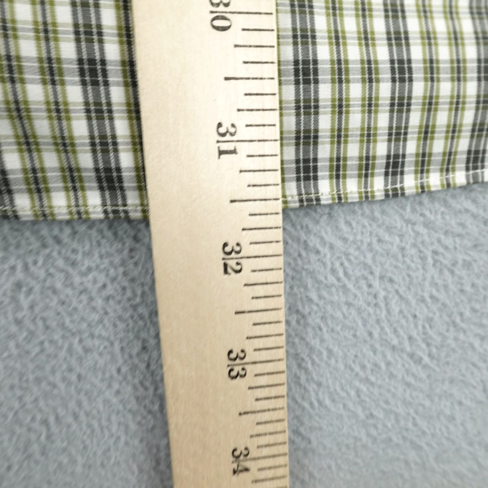 Brooks Brothers Brooks Brothers Shirt Mens M Green Blue White Plaid Button-Up Non-Iron 345 Size US M / EU 48-50 / 2 - 7 Thumbnail