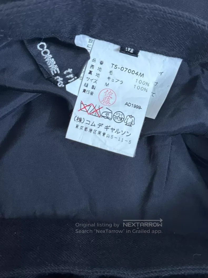 Comme des Garcons Comme Des Garcons size M Black woolen long skirt Size 23" - 8 Thumbnail