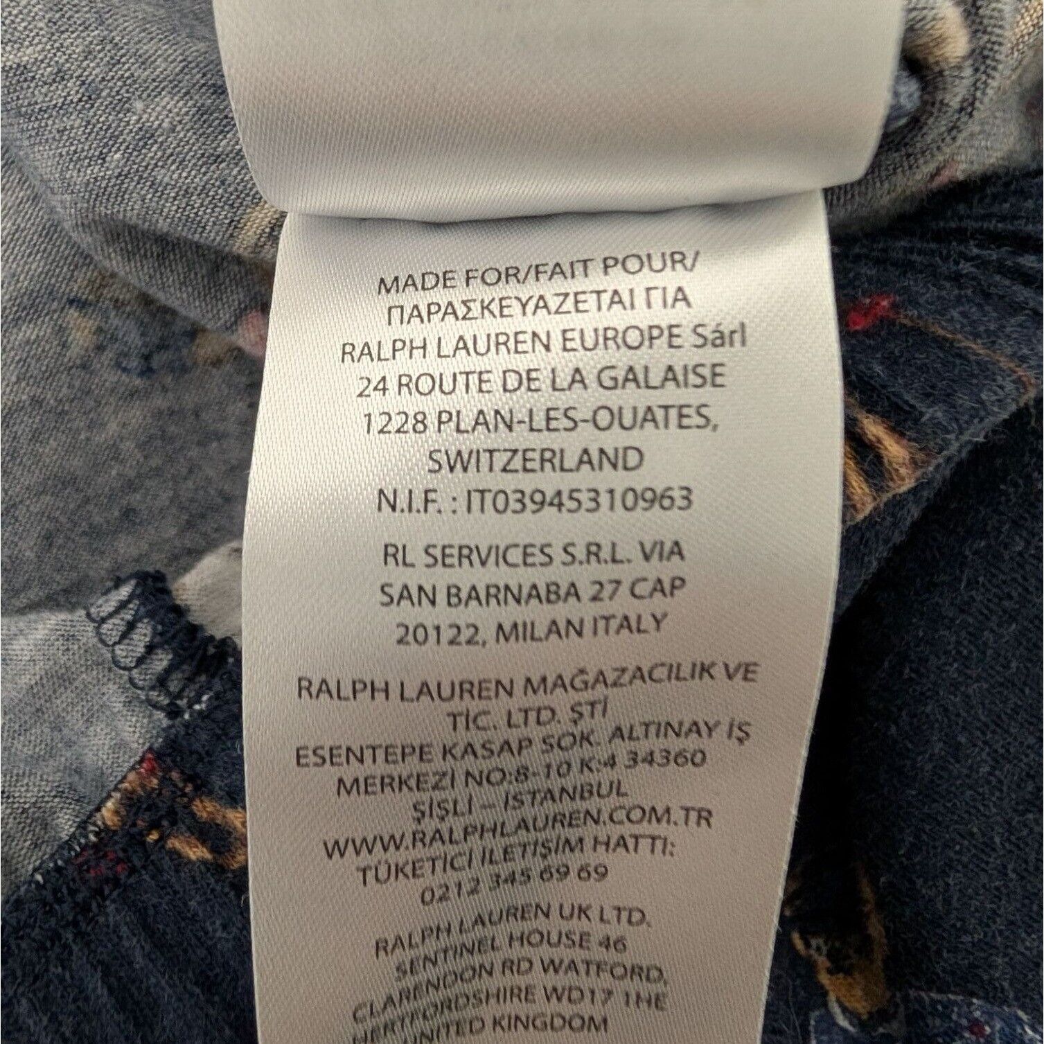 Ralph Lauren Ralph Lauren Skiing Polo Bear PJ Pants Mens Size Small Blue Size US 26 / EU 42 - 6 Thumbnail