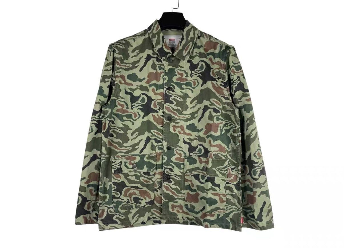 Supreme Supreme 13SS Camo Work Jacket J31 Size US M / EU 48-50 / 2 - 1 Thumbnail