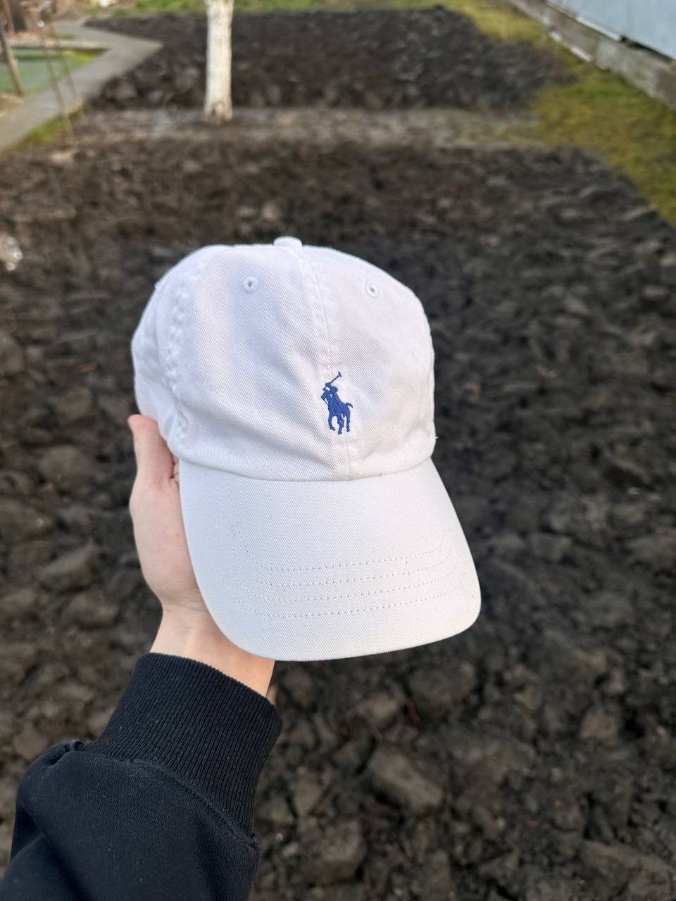 Polo Ralph Lauren Polo Ralph Lauren White Classic Cap Size ONE SIZE - 2 Thumbnail