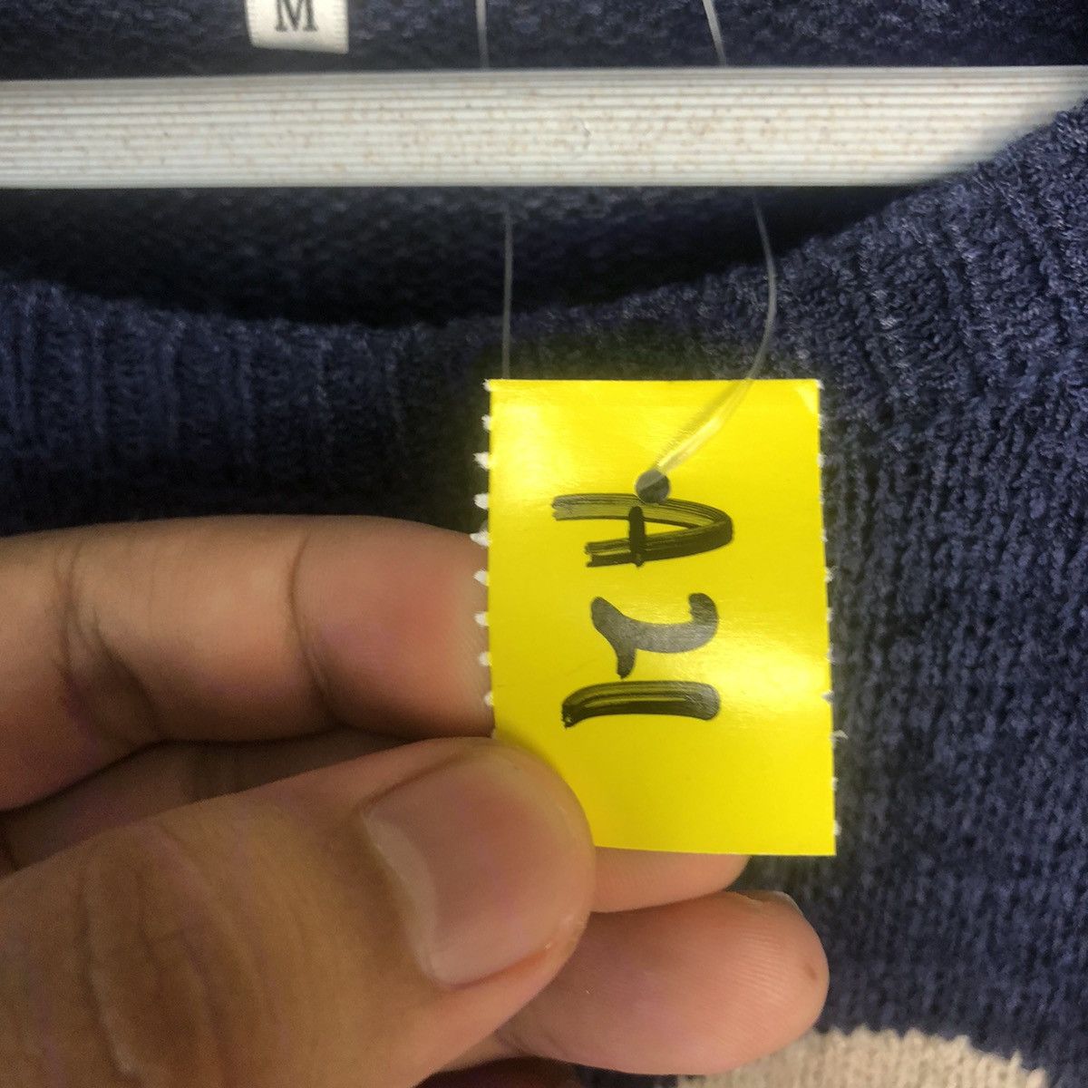 Homespun Knitwear × Japanese Brand MUSE The Shop TK Blue Knitwear #A21 Size M / US 6-8 / IT 42-44 - 10 Thumbnail