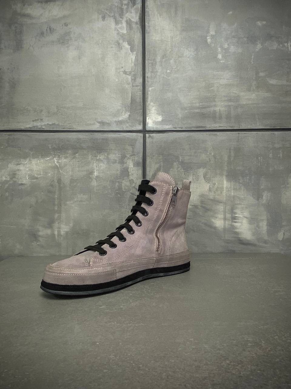 Ann Demeulemeester Hi-tops suede 37.5 Size US 7.5 / IT 37.5 - 4 Thumbnail