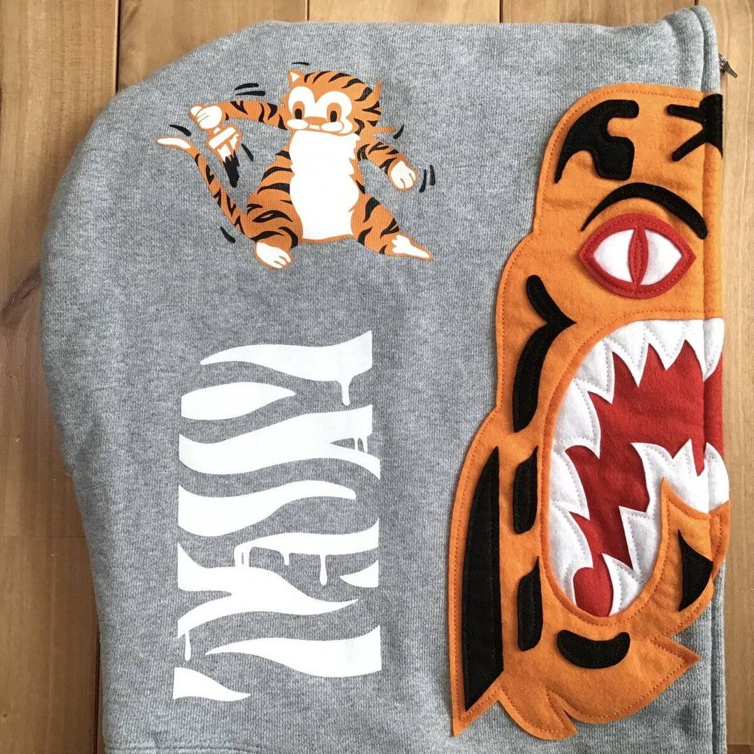 Bape BAPE Tiger Full Zip Hoodie a bathing ape Size US M / EU 48-50 / 2 - 4 Thumbnail