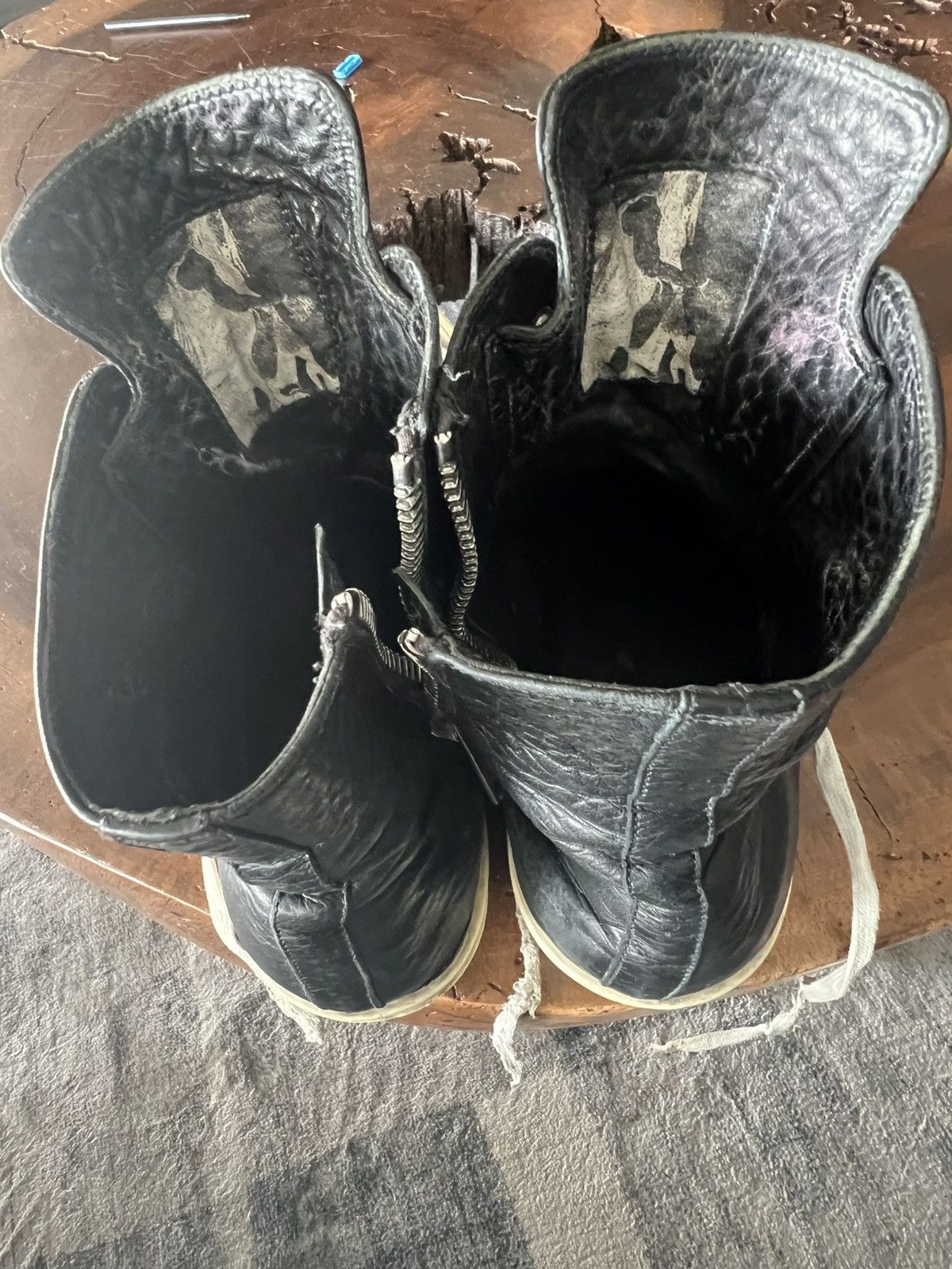 Rick Owens Rick Owen’s Ramones mainline Size US 8 / EU 41 - 7 Thumbnail