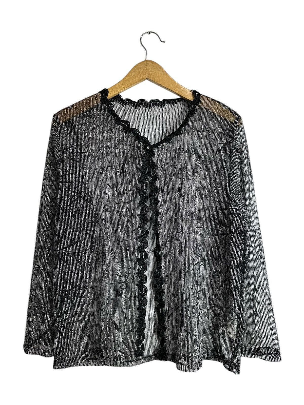 Yohji Yamamoto 2000s UNDEFINED TRANSPARENT Shirt ISSEY YOHJI STYLE Size M / US 6-8 / IT 42-44 - 1 Thumbnail
