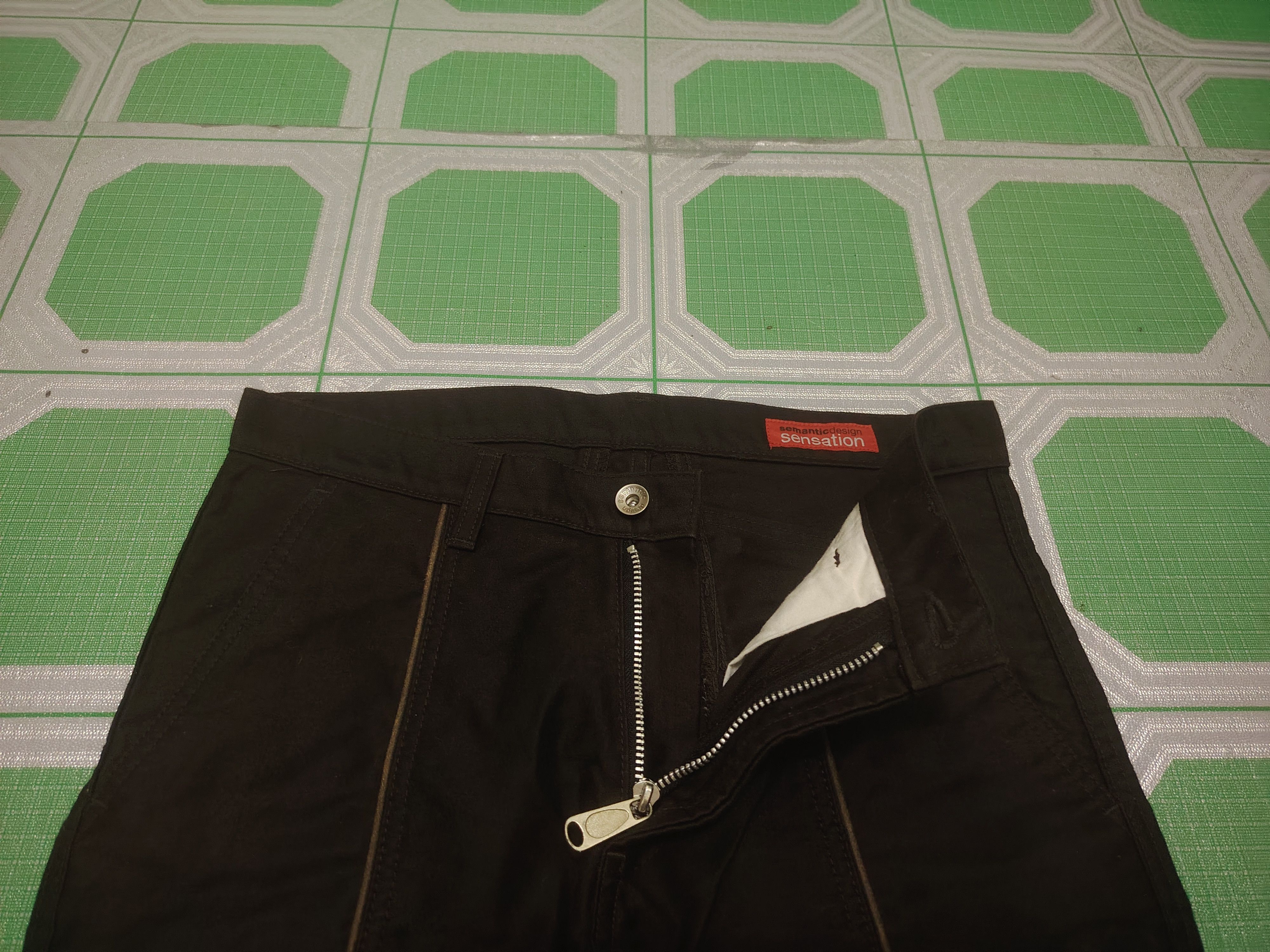 semanticdesign Rare!!! JAPAN Semantic Design Sensation Trousers Brown Line Size US 30 / EU 46 - 7 Thumbnail