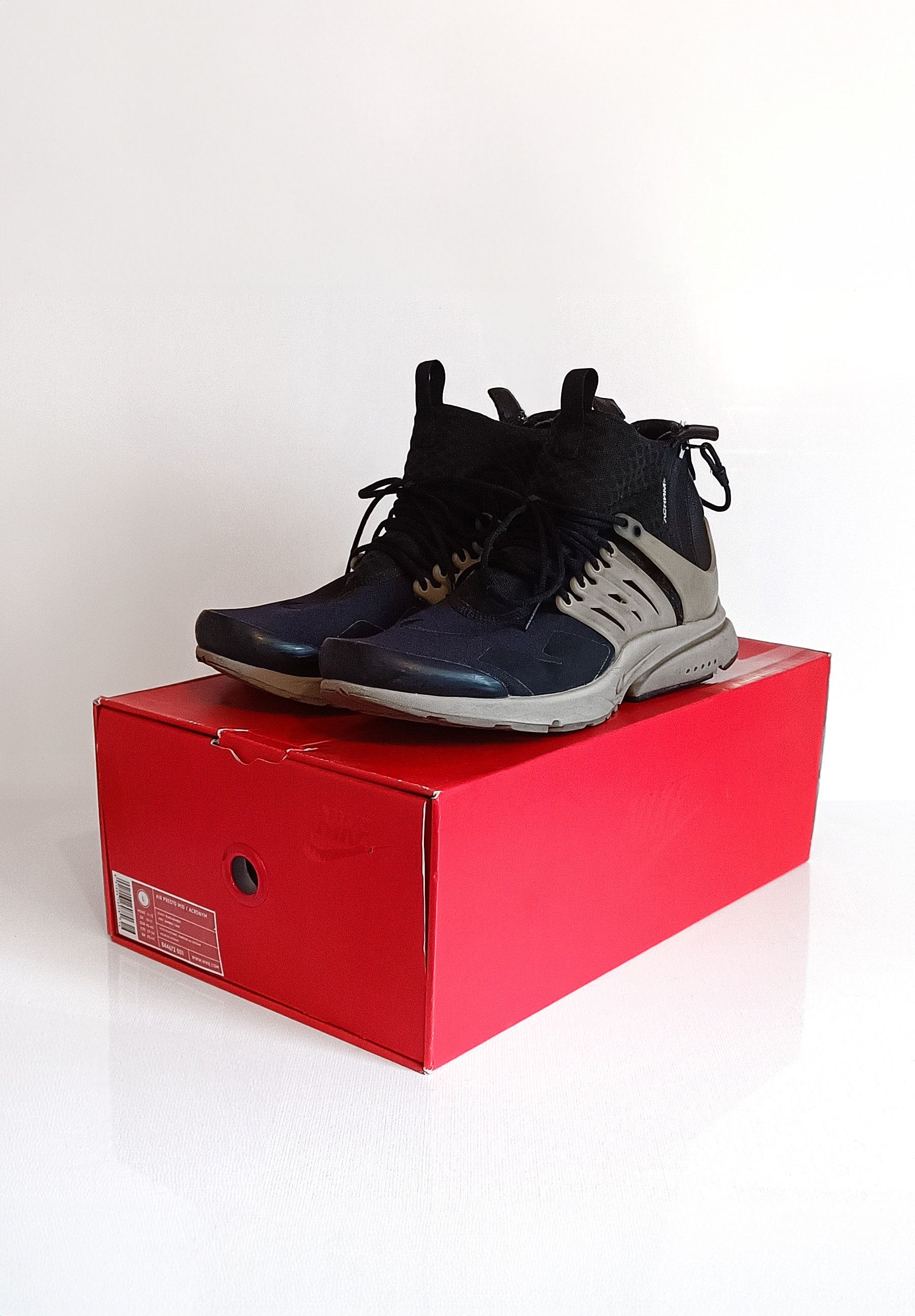 image of Nike Air Presto Acronym 'bamboo' Ds Shoes in Black/Bamboo, Men's (Size 12)