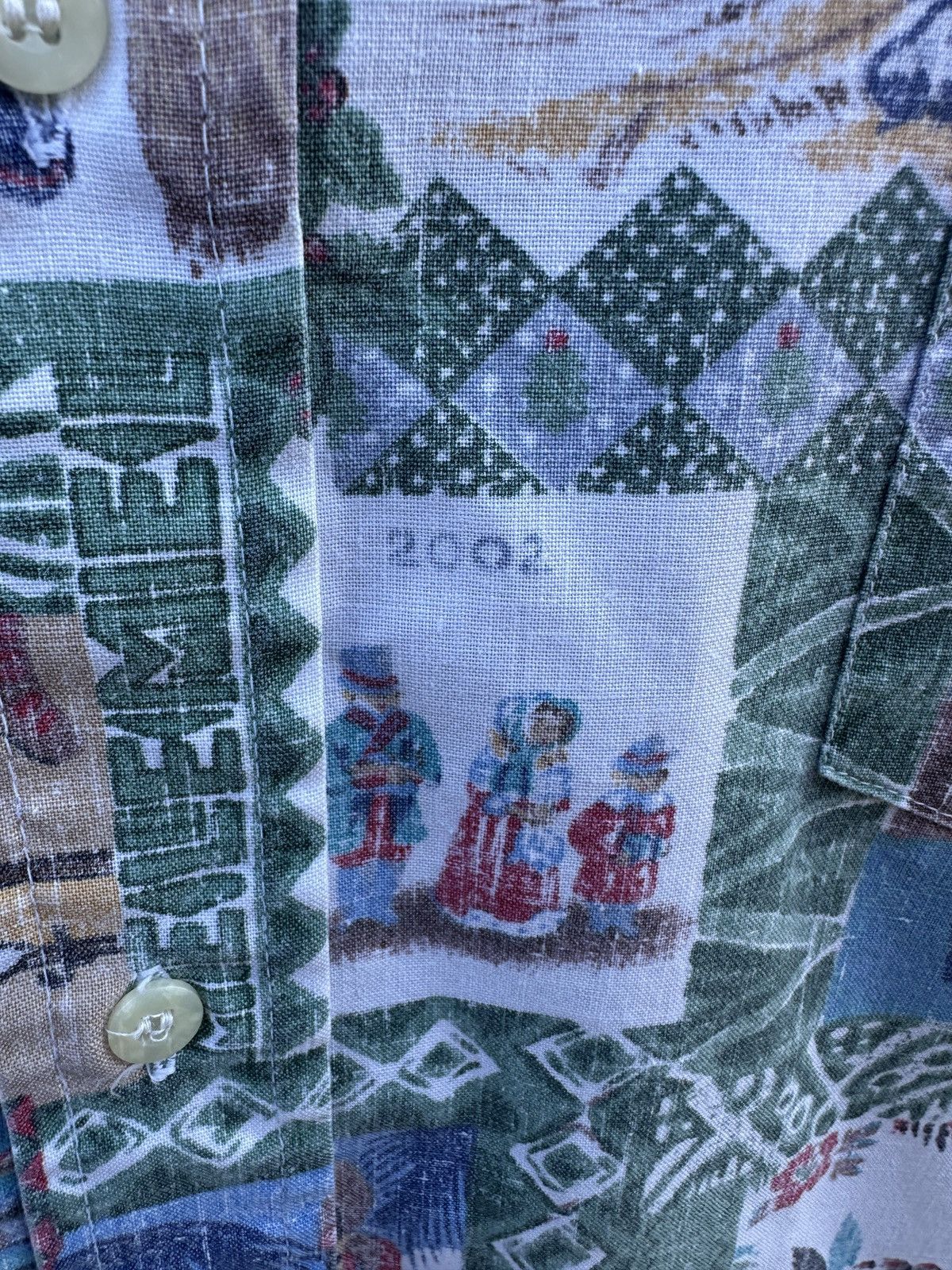 Reyn Spooner Reyn Spooner Mele Kalikimaka Christmas Shirt Men's XL Size US XL / EU 56 / 4 - 4 Thumbnail