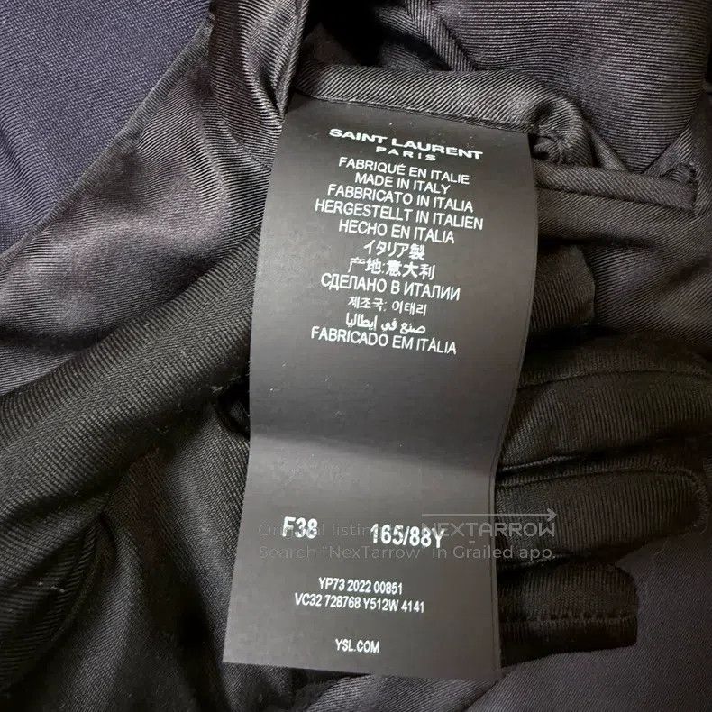Saint Laurent Paris Saint Laurent Paris jacket Size XS / US 0-2 / IT 36-38 - 4 Thumbnail